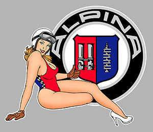 BMW ALPINA STICKER - AA180