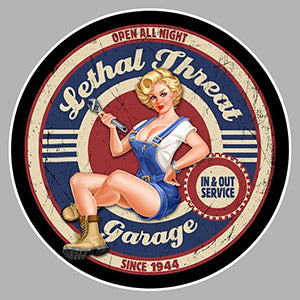 STICKER PINUP GARAGE - PB471