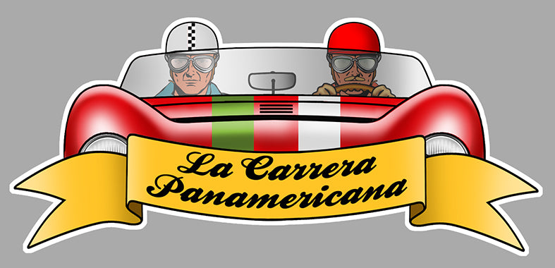 STICKER CIRCUIT CARRERA PANAMERICANA PANAMERICAINE - PC006