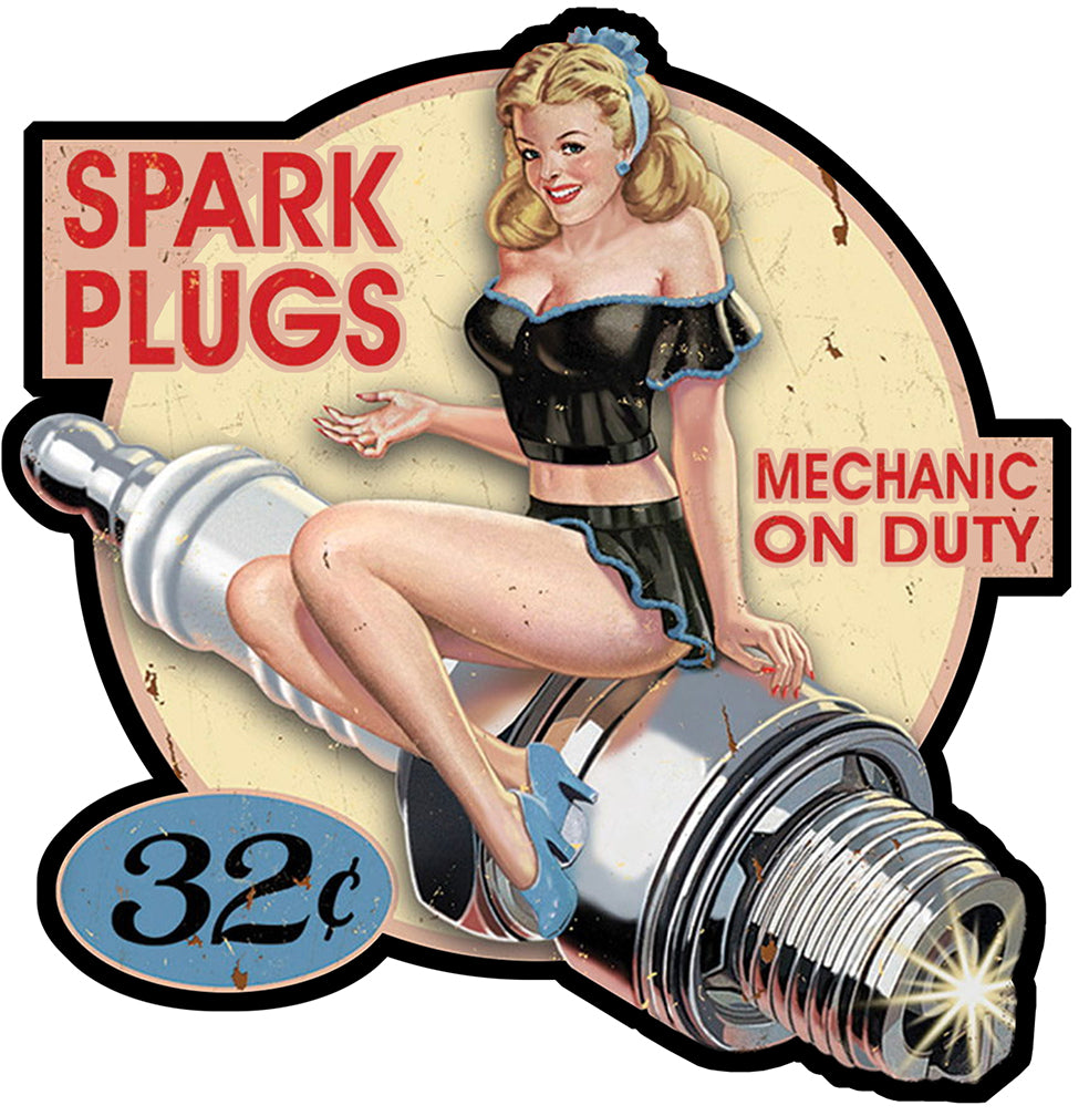 STICKER PINUP BOUGIE - PC015D