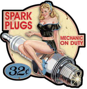 STICKER PINUP BOUGIE - PC015D