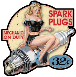 STICKER PINUP BOUGIE - PC015G
