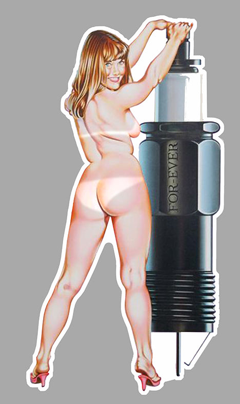 STICKER PINUP BOUGIE - PC017