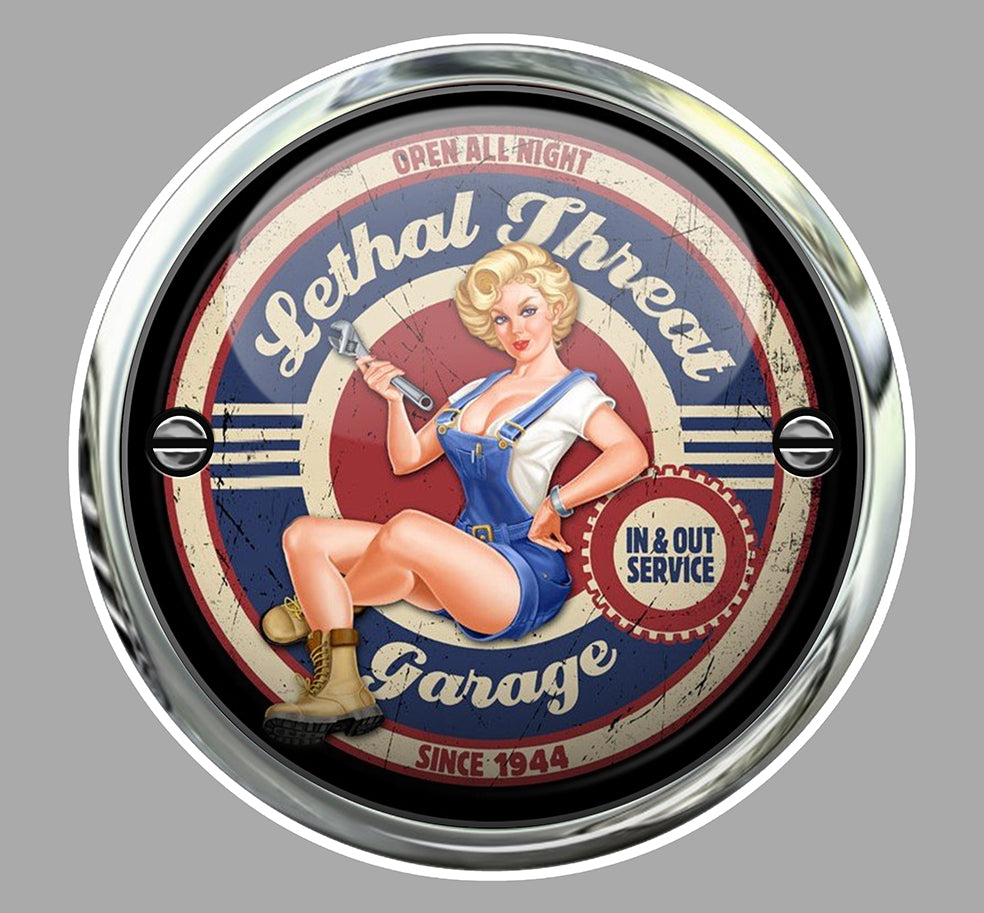 STICKER PINUP GARAGE - PC034