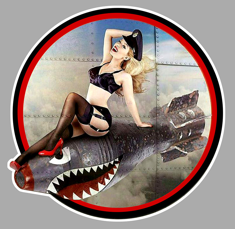 STICKER PINUP BOMB - PC045G