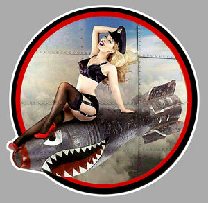 STICKER PINUP BOMB - PC045G