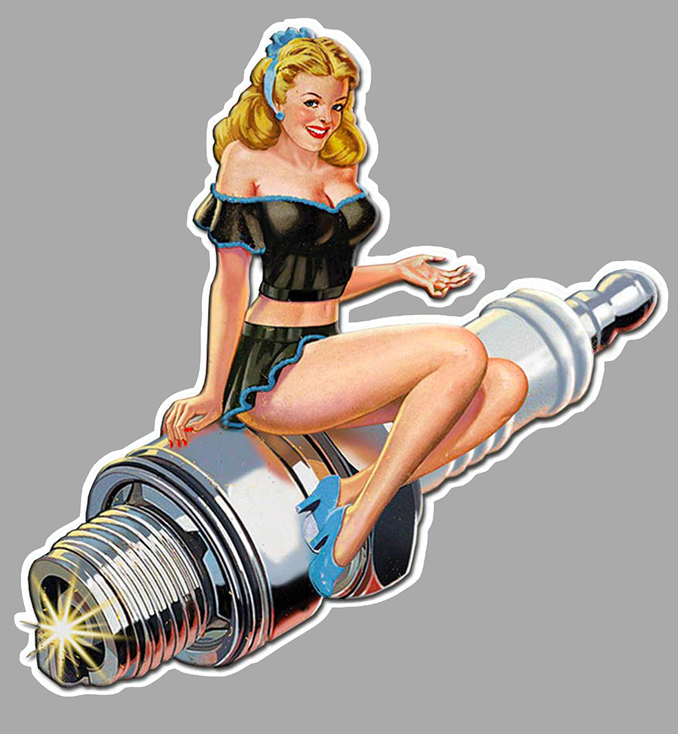 STICKER PINUP BOUGIE - PC062
