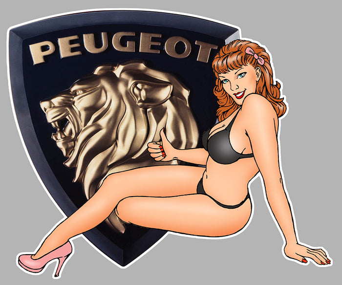 Sticker Peugeot PC088 – Autocollant adhésif
