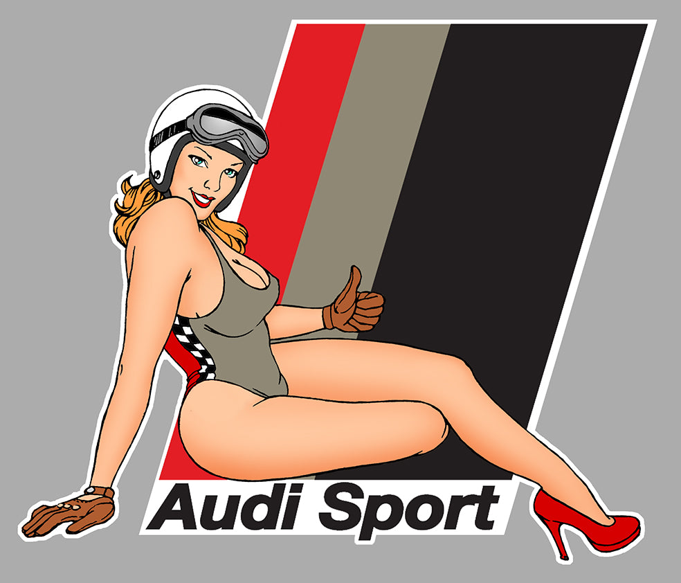 AUDI STICKER - AB004