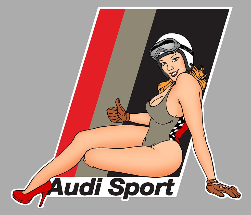 STICKER AUDI - PC096