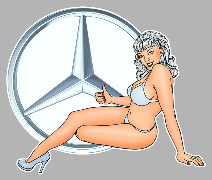 Aufkleber Mercedes PC109 – Selbstklebender Aufkleber
