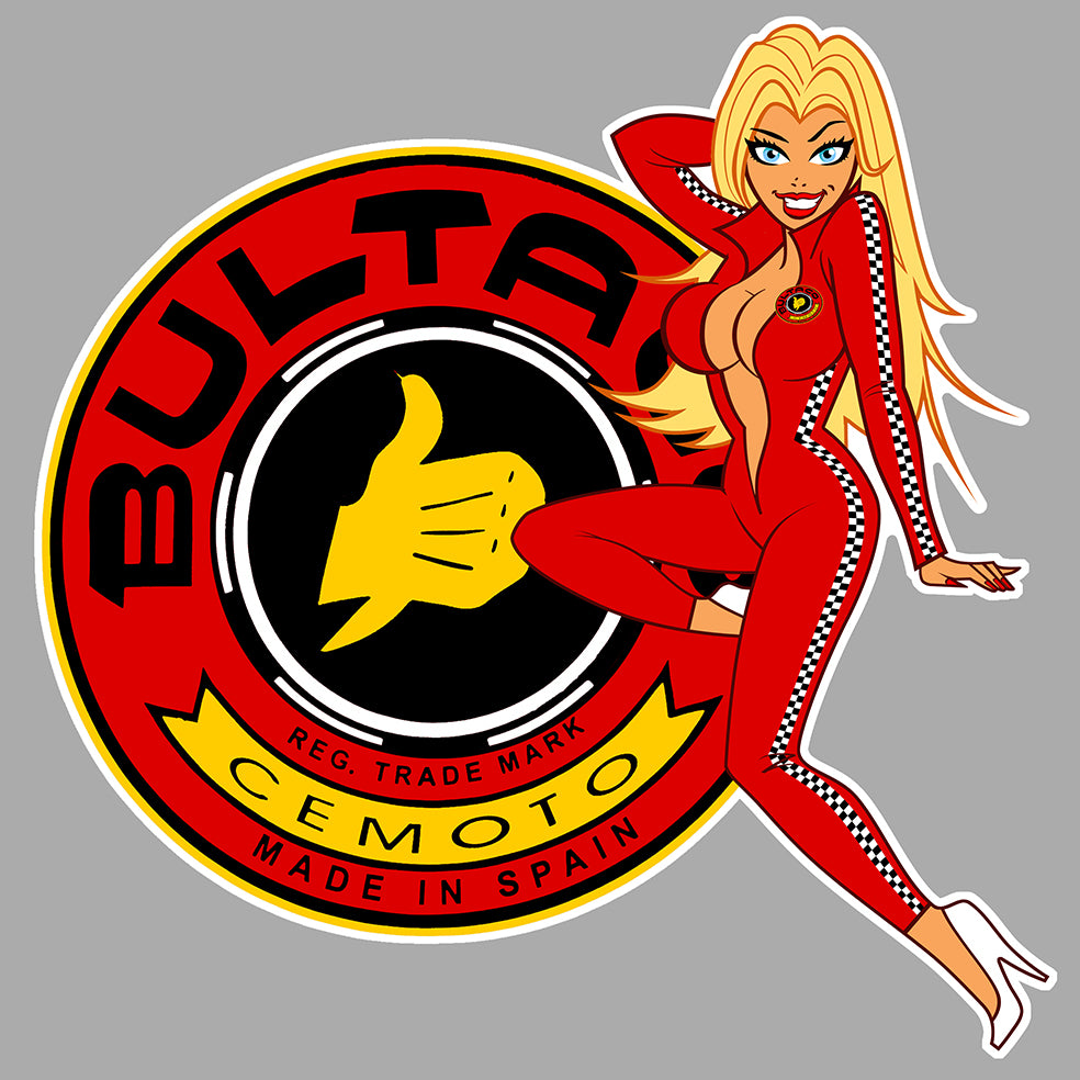 STICKER BULTACO - PC120