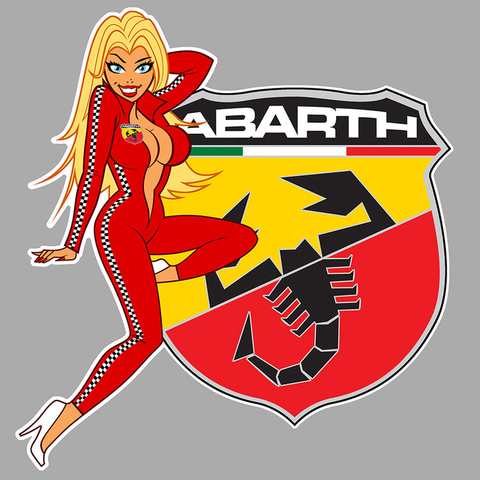 Sticker Abarth PC121 – Selbstklebender Aufkleber