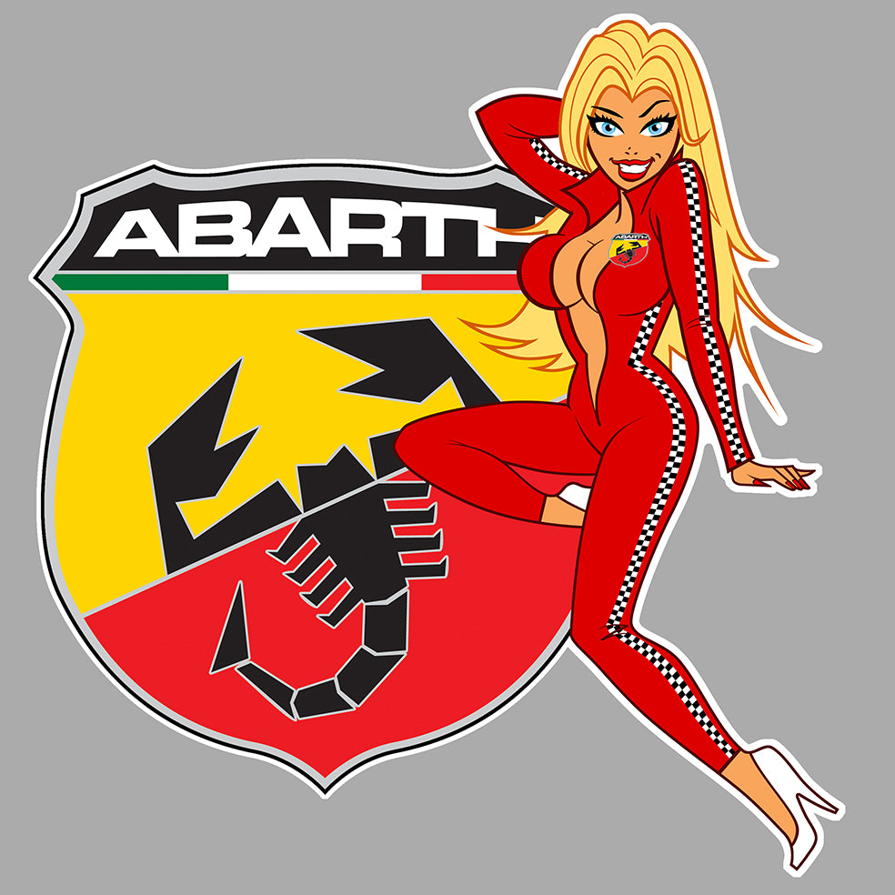 ABARTH STICKER - AA001