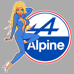 STICKER ALPINE - PC123