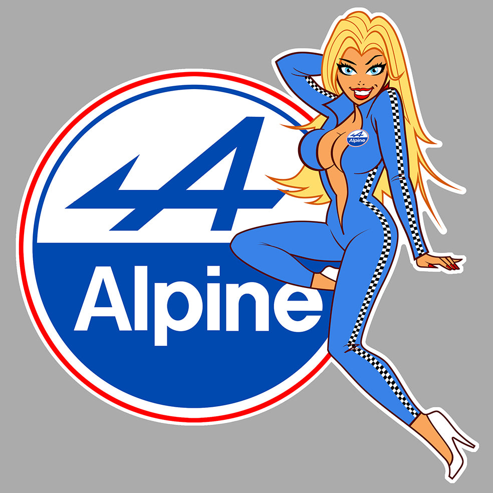 STICKER ALPINE - PC124