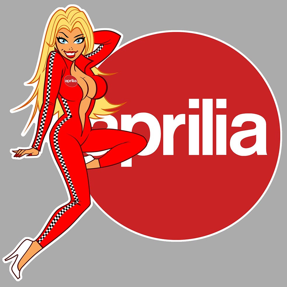 STICKER APRILIA - PC127