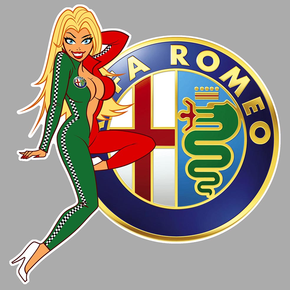 STICKER ALFA ROMEO - PC129