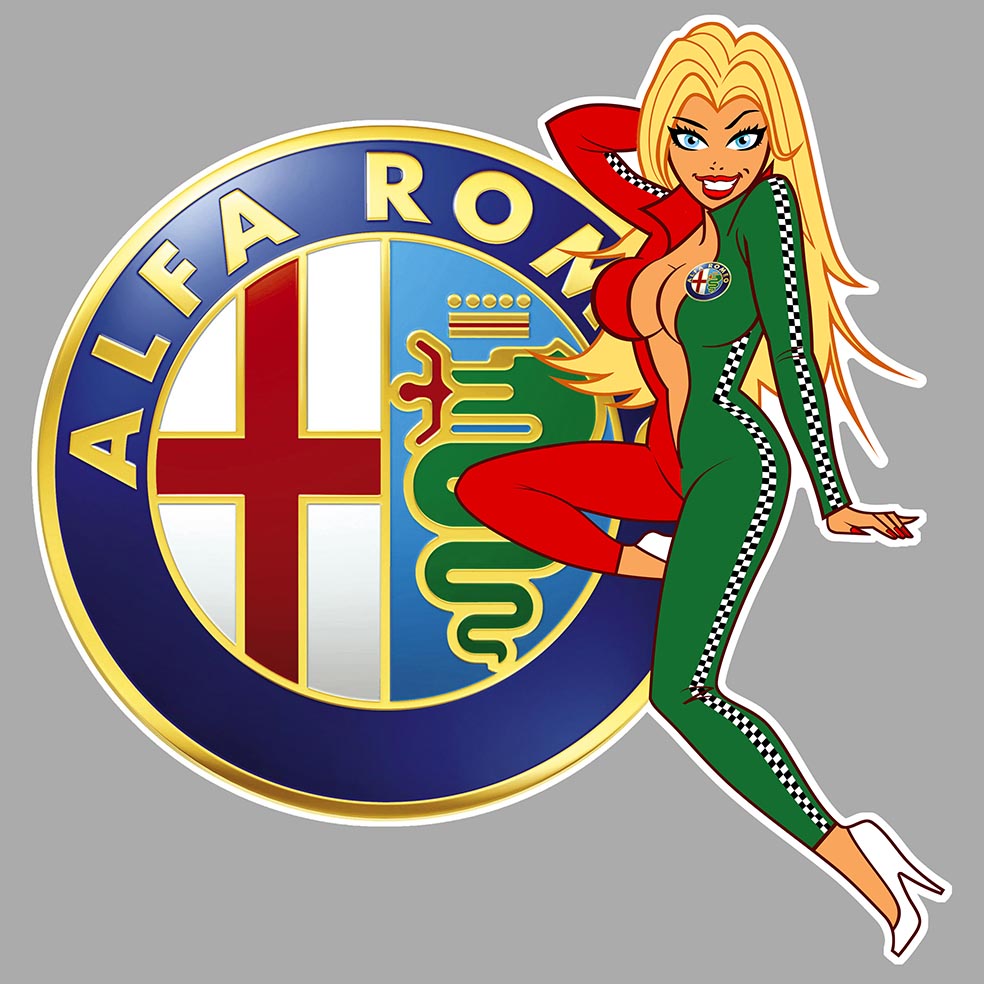 STICKER ALFA ROMEO - PC130