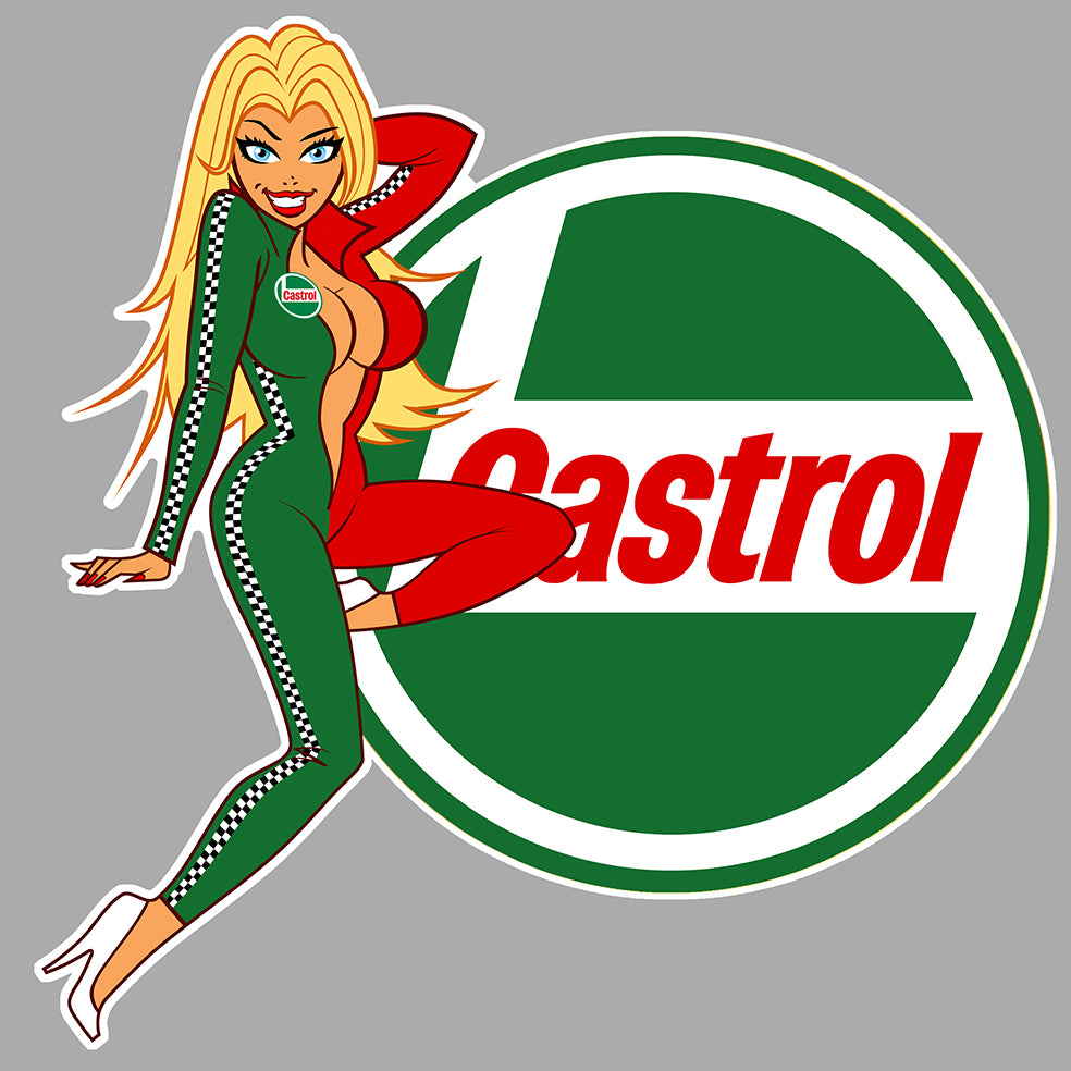 STICKER CASTROL - PC135