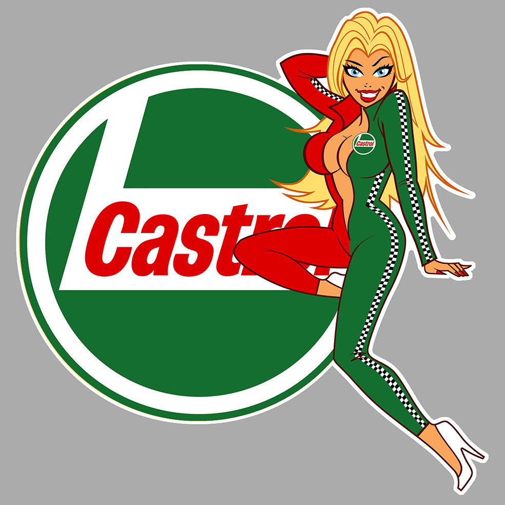 STICKER CASTROL - PC136