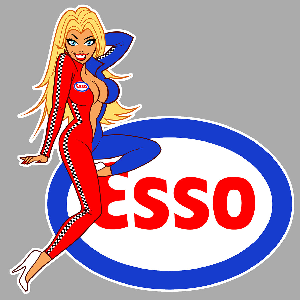 STICKER ESSO - PC145
