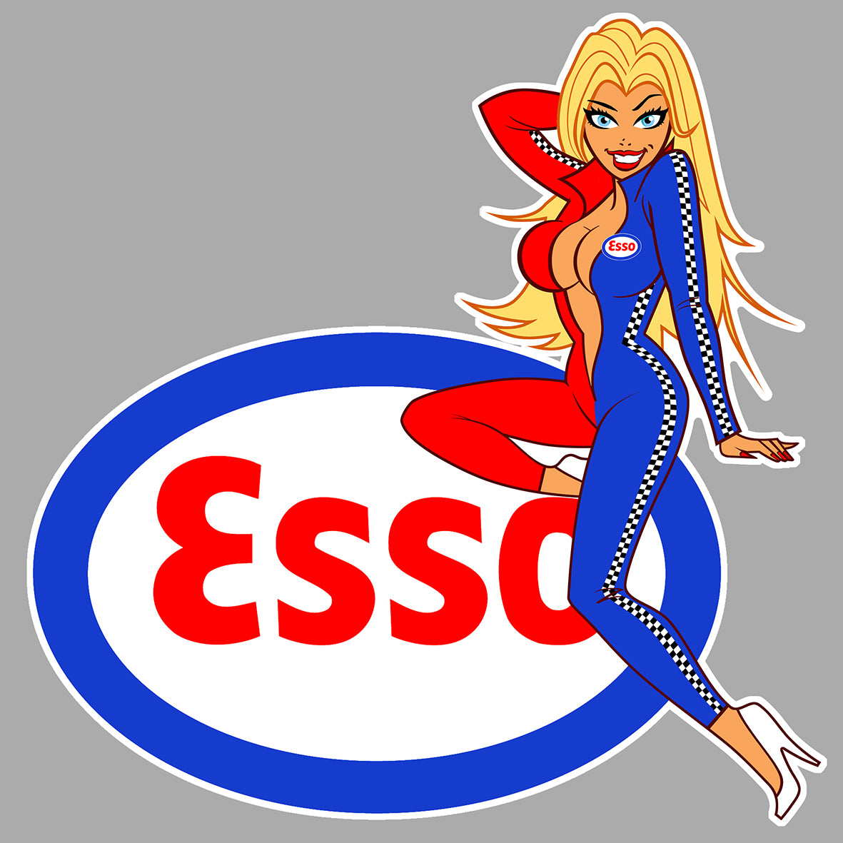 STICKER ESSO - PC146