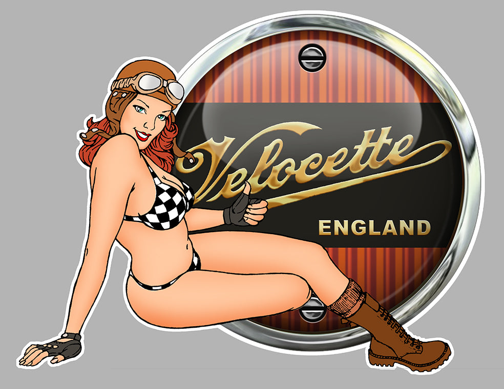 STICKER VELOCETTE - PC154