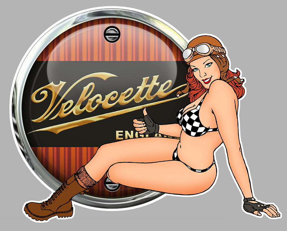 STICKER VELOCETTE - PC155