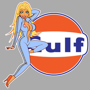 STICKER GULF - PC160