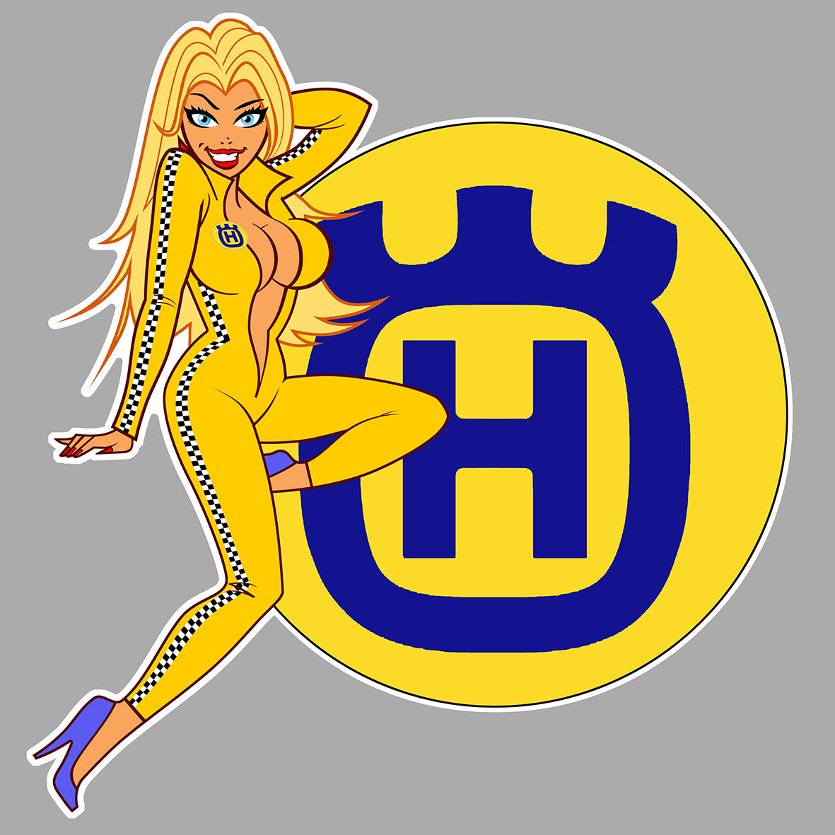 STICKER HUSQVARNA - PC168