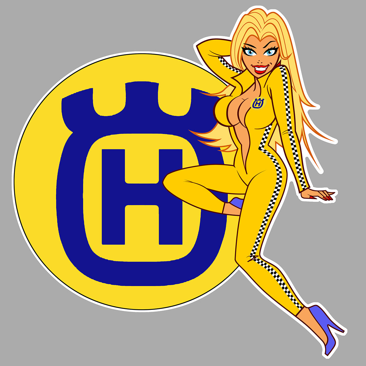 STICKER HUSQVARNA - PC169