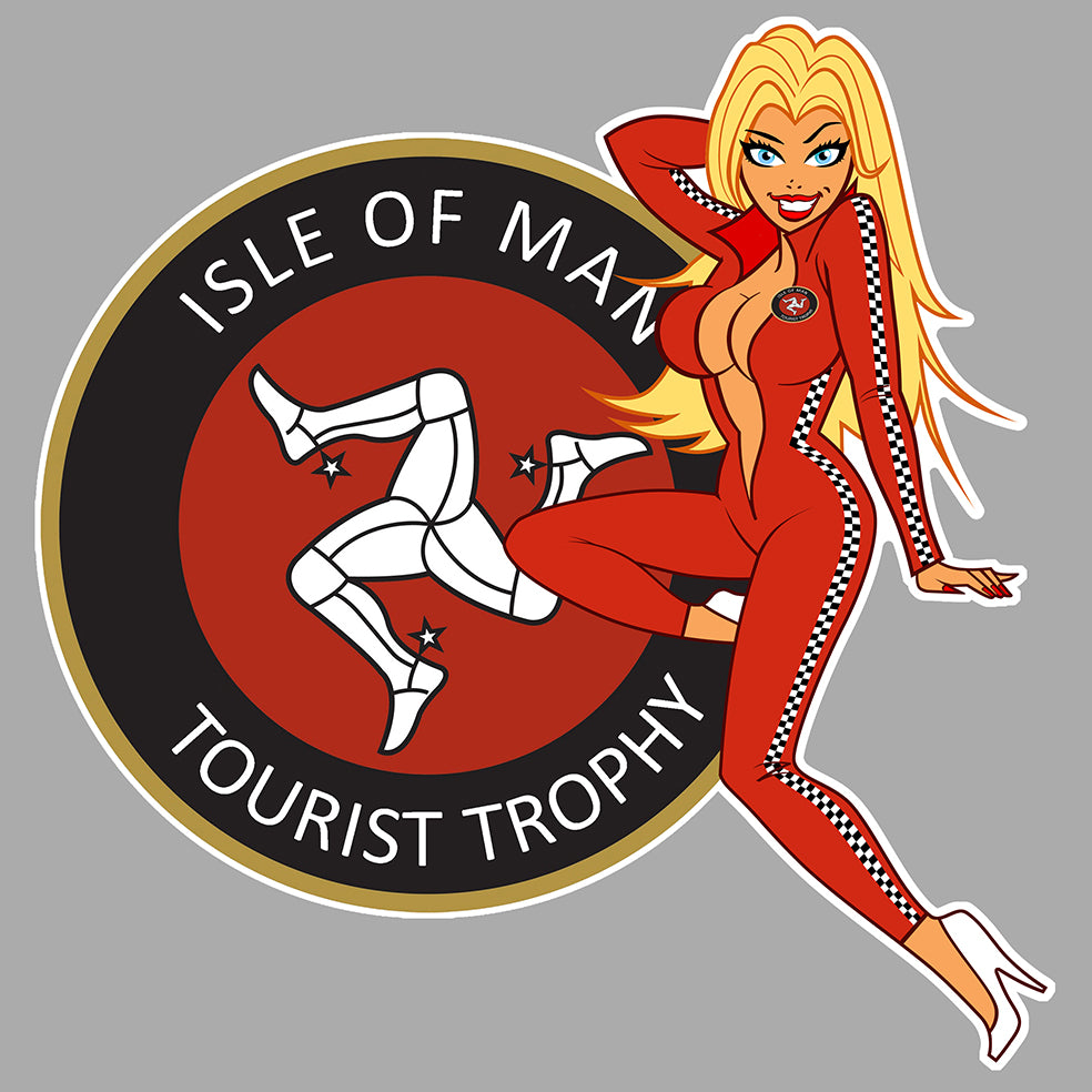 STICKER TT ISLE OF MAN - PC177