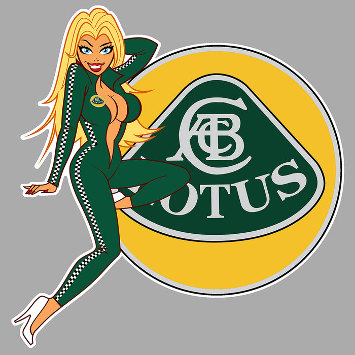 Sticker Lotus PC187 – Autocollant adhésif