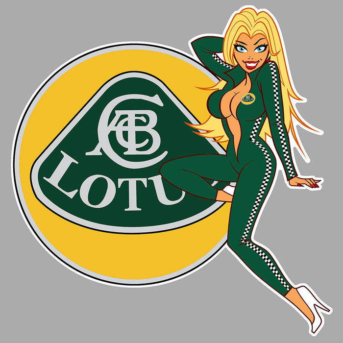 Sticker Lotus PC188 – Autocollant adhésif