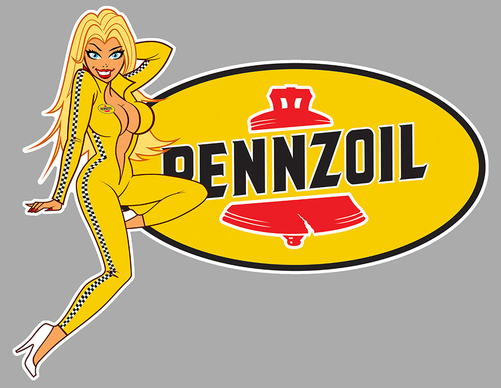 STICKER PENNZOIL - PC213