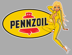STICKER PENNZOIL - PC214