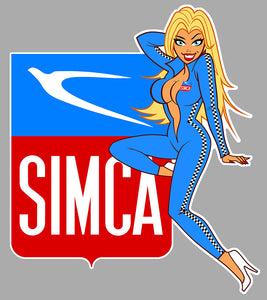 STICKER SIMCA - PC234