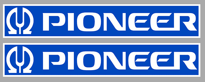 2 X STICKER PIONEER - PF026