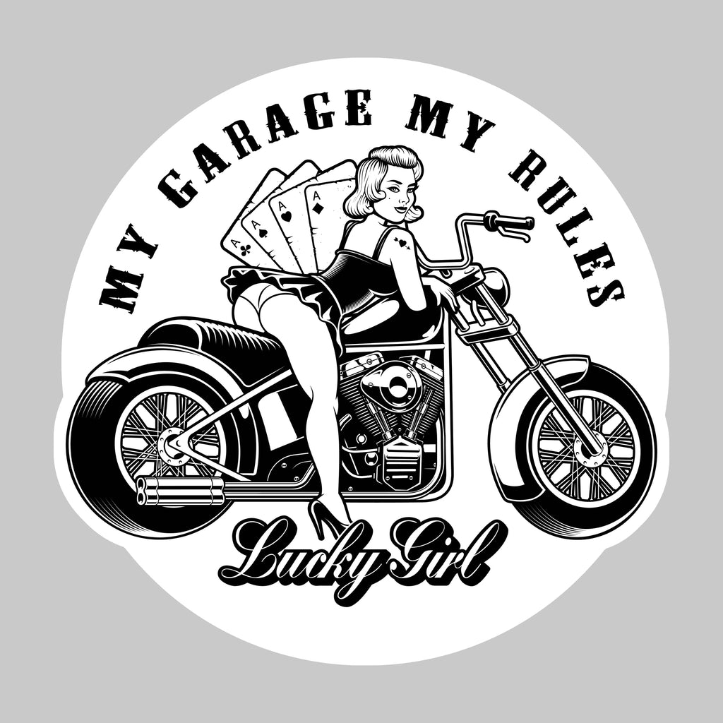 STICKER PINUP GARAGE - PF051