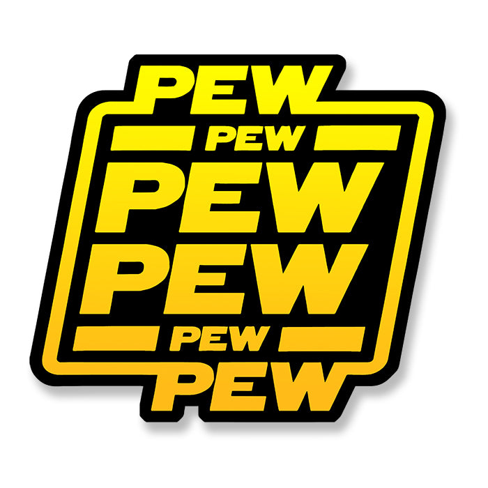 STICKER PEW PEW PEW - PF150