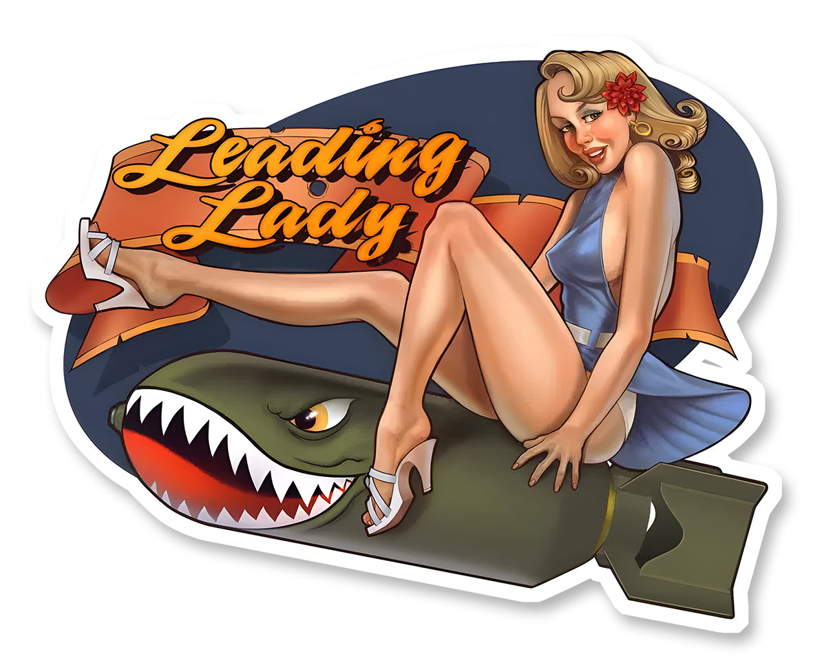 STICKER PINUP BOMB - PF156