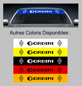 RENAULT GORDINI WINDSHIELD SUN SHADE STRIP - Ref: PS001-4 