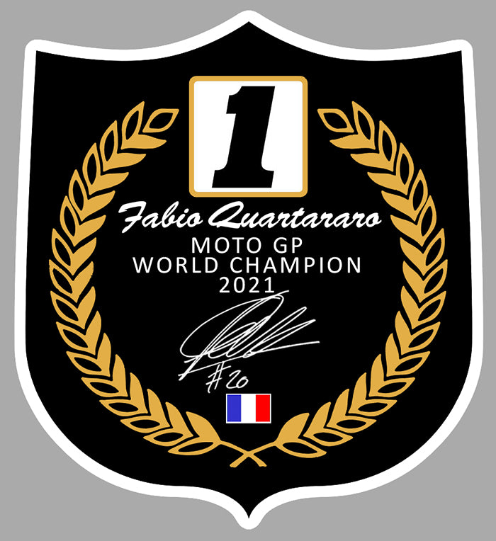 STICKER CONTINENTAL CIRCUS QUARTARARO - QA015