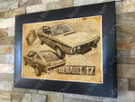 ART PRINT "DA VINCI" - RENAULT R17 - Ref : DV052