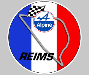 STICKER CIRCUIT REIMS - RA014