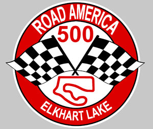 STICKER CIRCUIT ROAD AMERICA - RA015