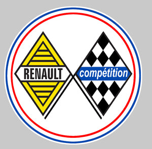 Sticker Renault RA028 – Autocollant adhésif