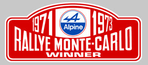 STICKER CIRCUIT RALLYE MONTE CARLO - RA039