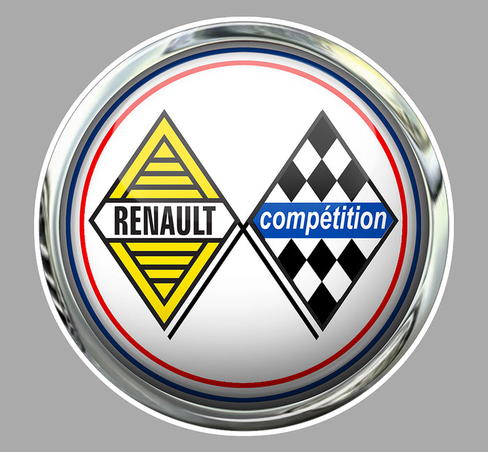 Sticker Renault RA112 – Autocollant adhésif